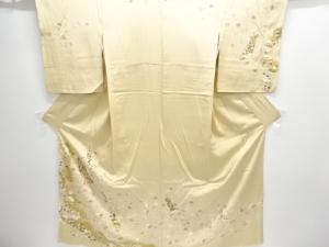 短冊に橘模様刺繍訪問着